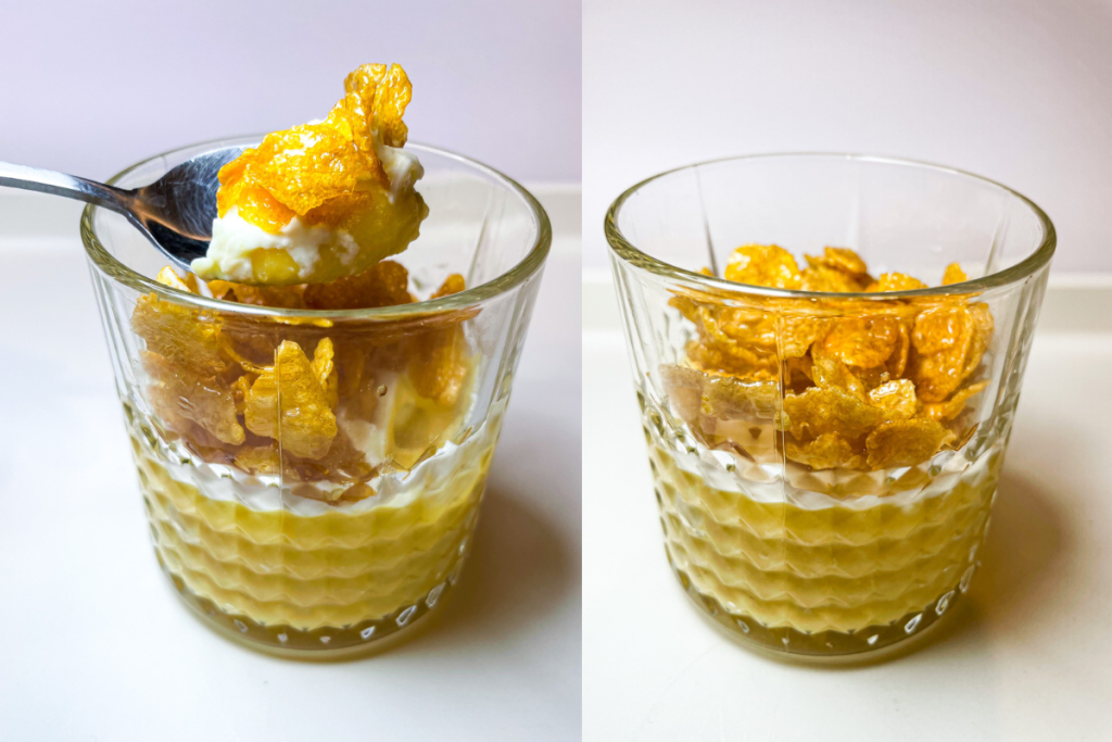 Lemon Curd Crunch Parfait