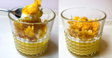 Lemon Curd Crunch Parfait