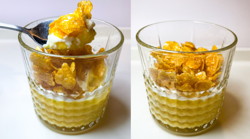 Lemon Curd Crunch Parfait