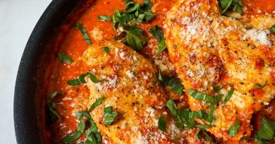 Creamy Tomato Basil Chicken Breasts