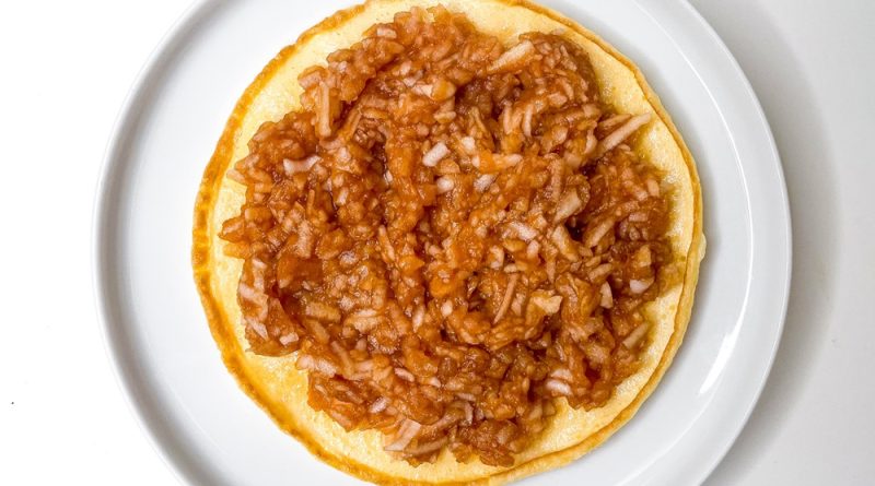 Apple Whirl Pancake