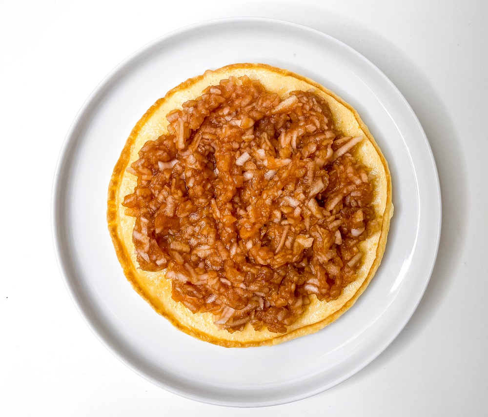 Apple Whirl Pancake