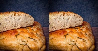 Focaccia With Rosemary And Sea Salt