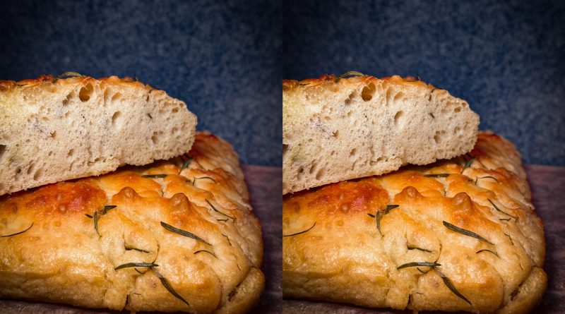 Focaccia With Rosemary And Sea Salt
