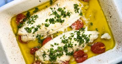 Mediterranean-Style Baked Fish