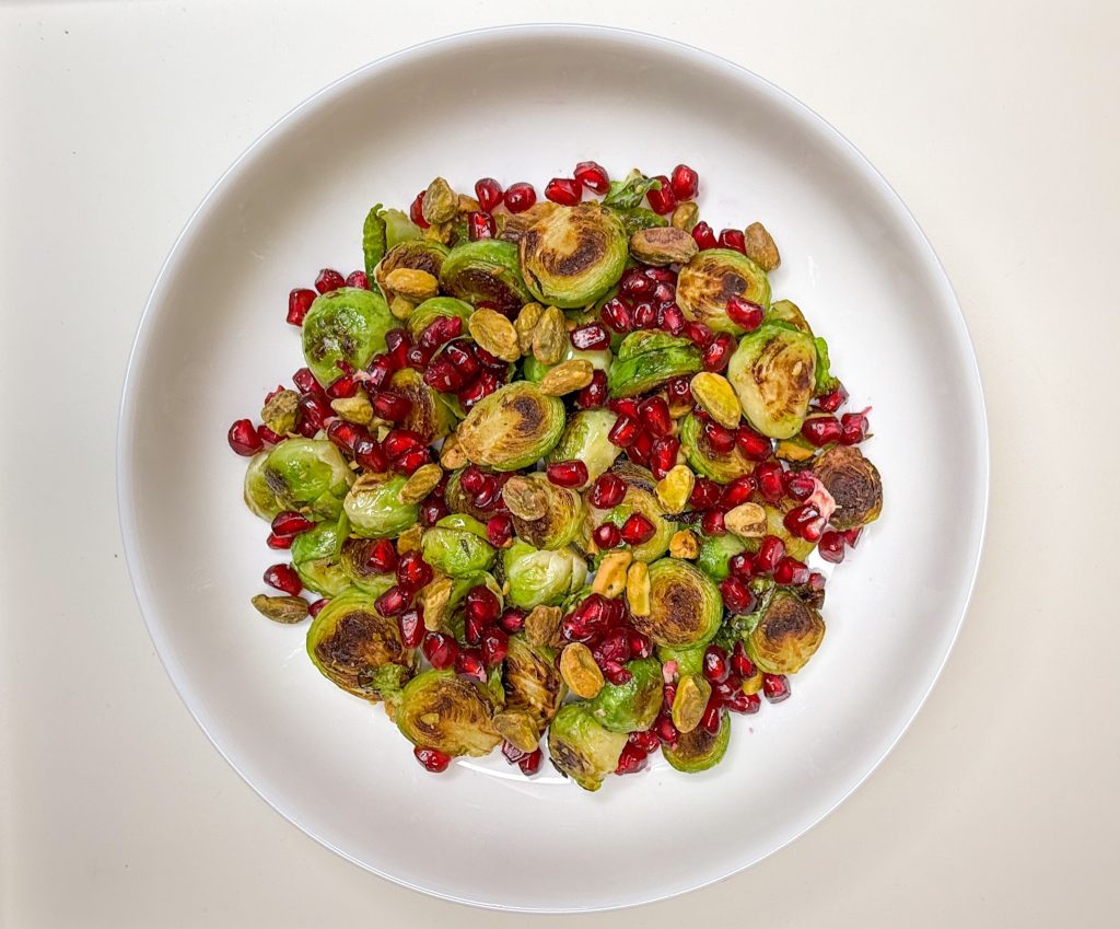 Hot Brussels Sprouts Salad