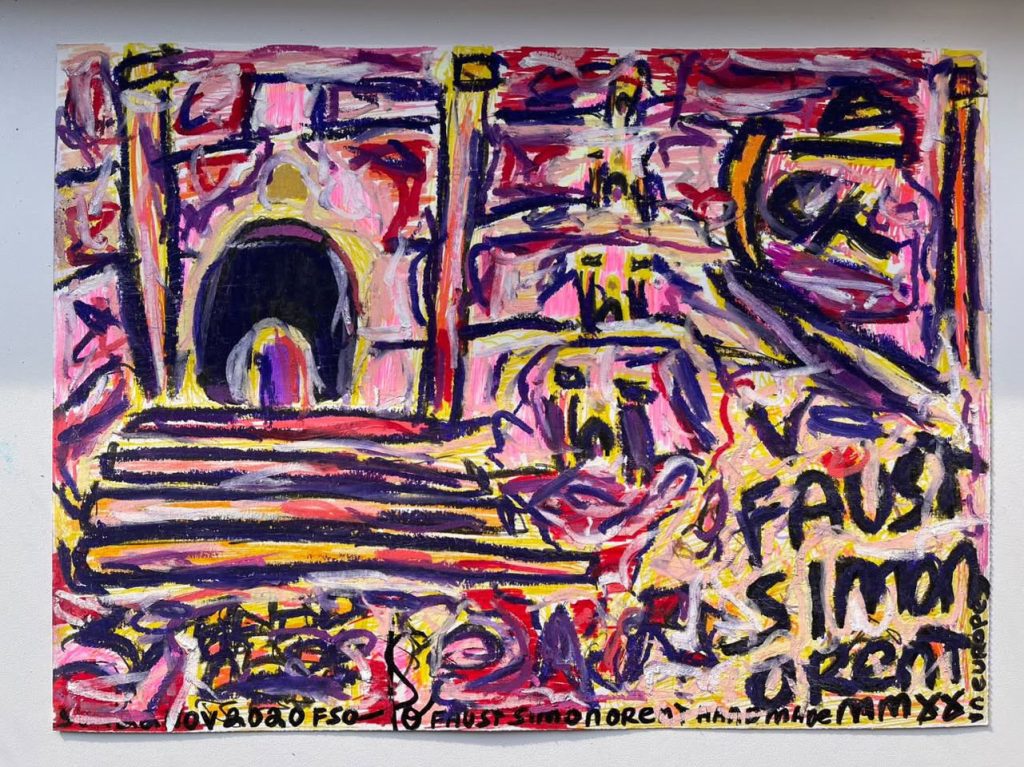 Painting by Faust Simon Orent