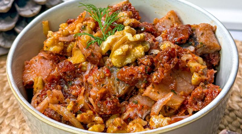 Sun-Dried Tomato & Walnut Herring