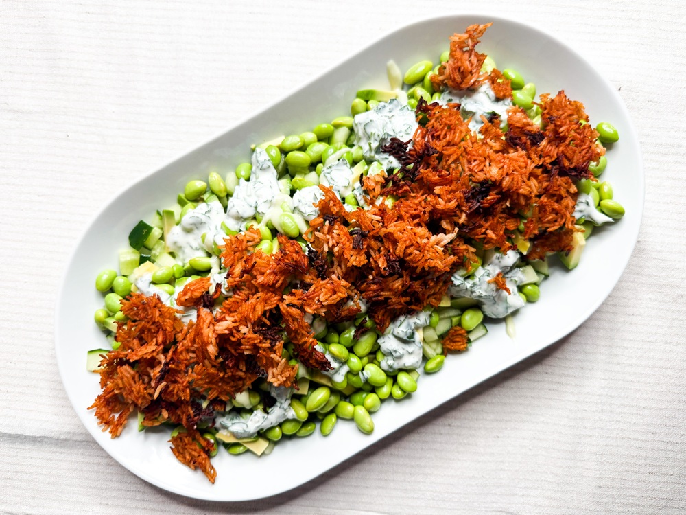 Viral Crispy Rice Salad