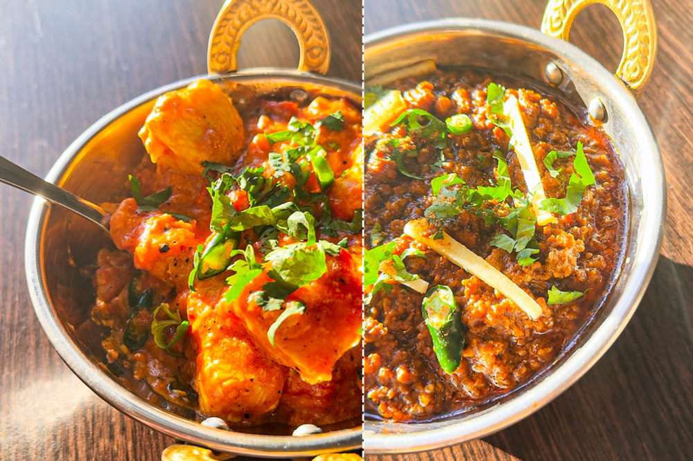 Chicken Karahi and Khangee Special Keema