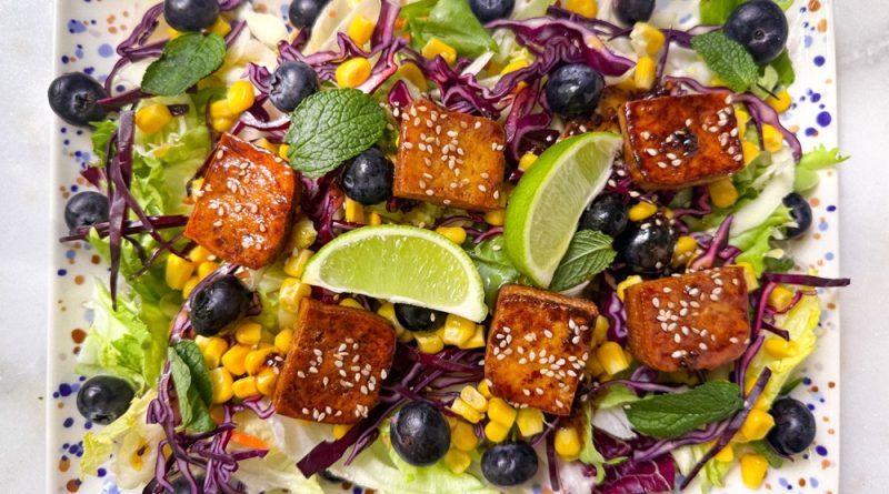 Vibrant Tofu Salad