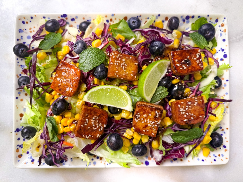Vibrant Tofu Salad