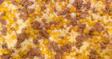 Tuna and Sweet Corn Pizza