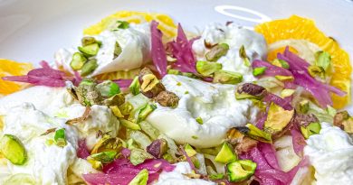 Orange, Fennel & Burrata Salad