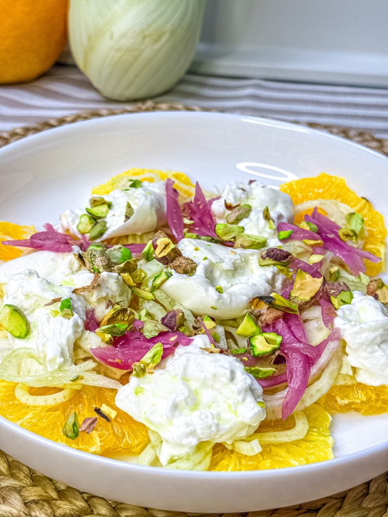 Orange, Fennel & Burrata Salad