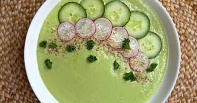 Chilled Cucumber & Avocado Gazpacho