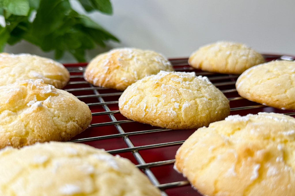 Lemon Crinkle Cookies