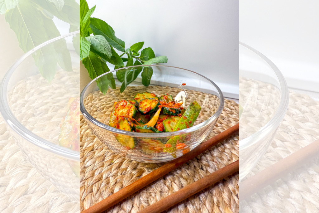 Quick Cucumber Kimchi