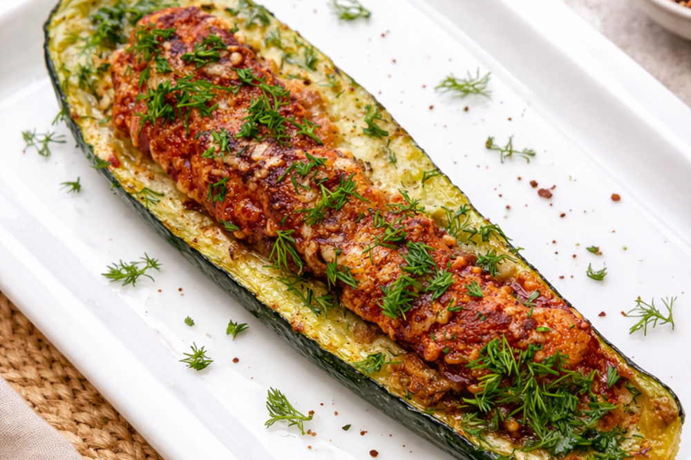Stuffed Zucchini Boats